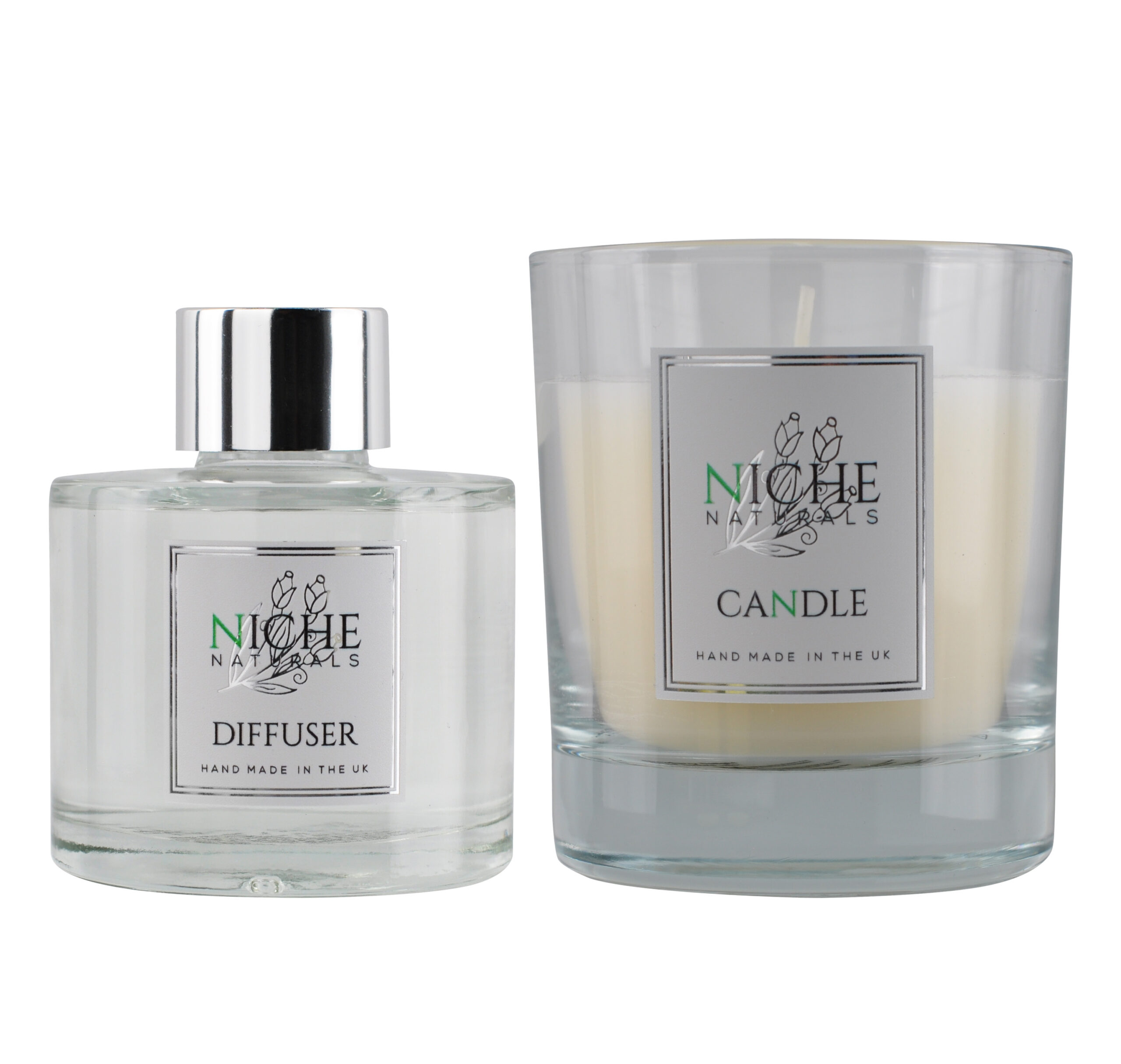 Fragranced Pair (pick your fragrance and receive a matching candle and diffuser)